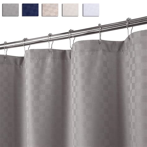 Extra long shower curtains amazon - Jul 21, 2020 · This item: Titanker Extra Long Shower Curtain Liner 72 x 84 Plastic Frosted Shower Liner Waterproof Shower Curtain Liner PEVA Shower Curtains for Bathroom with Magnets and Rustproof Metal Grommets $7.99 